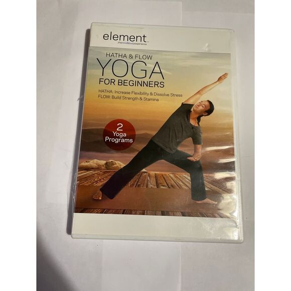 Element Hatha Flow Yoga‎ for Beginners DVD  Programs Flexibility Strength - Picture 1 of 4